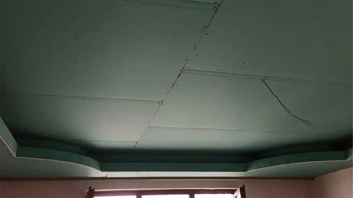 Alçıpan vidalama ve montaj asma tavam ilk yapım aşamaları